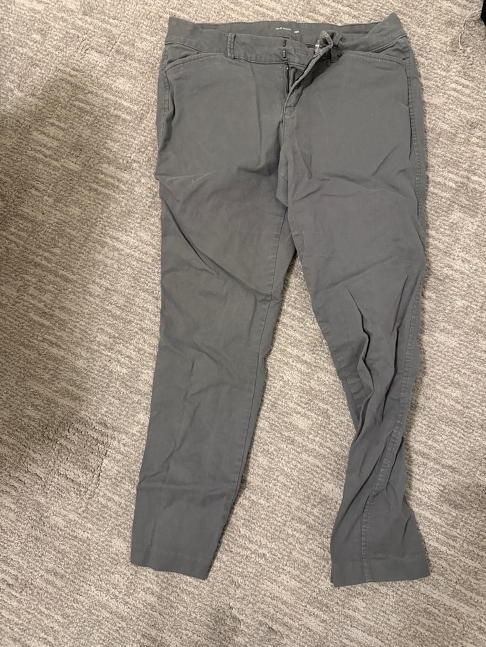 Gray Old Navy Pixie Slacks